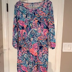 Lilly Pulitzer Sophie UV blocking dress Medium VEUC